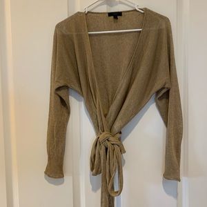 J. Crew wrap sweater